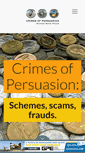 Mobile Screenshot of crimes-of-persuasion.com
