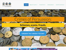 Tablet Screenshot of crimes-of-persuasion.com